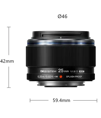 Buy M.Zuiko Digital 25mm F1.8 II From OM SYSTEM USA Buy M.Zuiko Digital 25mm F1.8 II From OM SYSTEM USA