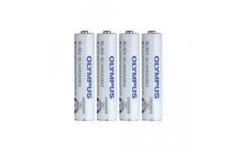 BR-404 Ni-MH Rechargeable Battery Set - Audio Accessories - OM SYSTEM | Olympus	 	
