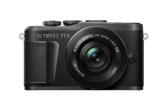 ALL SALES FINAL! PEN E-PL10 Black with 14-42mm EZ Lens Kit (Reconditioned) - Refurbished - OM SYSTEM | Olympus	 	