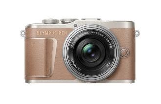 ALL SALES FINAL! PEN E-PL10 Brown with 14-42mm EZ Lens Kit (Reconditioned) - Refurbished - OM SYSTEM | Olympus	 	