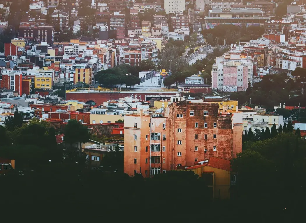 Photo on a city scape shot using Live ND on the OM SYSTEM OM-3.