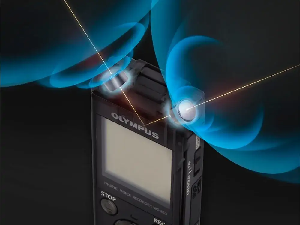 木造 新品Olympus Voice Recorder WS-853 with 8GB, Voice Balancer, True Stereo Mic  通販